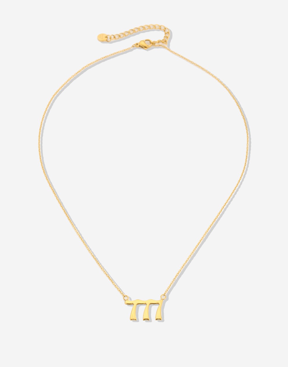 Ketting 777 goudkleurig