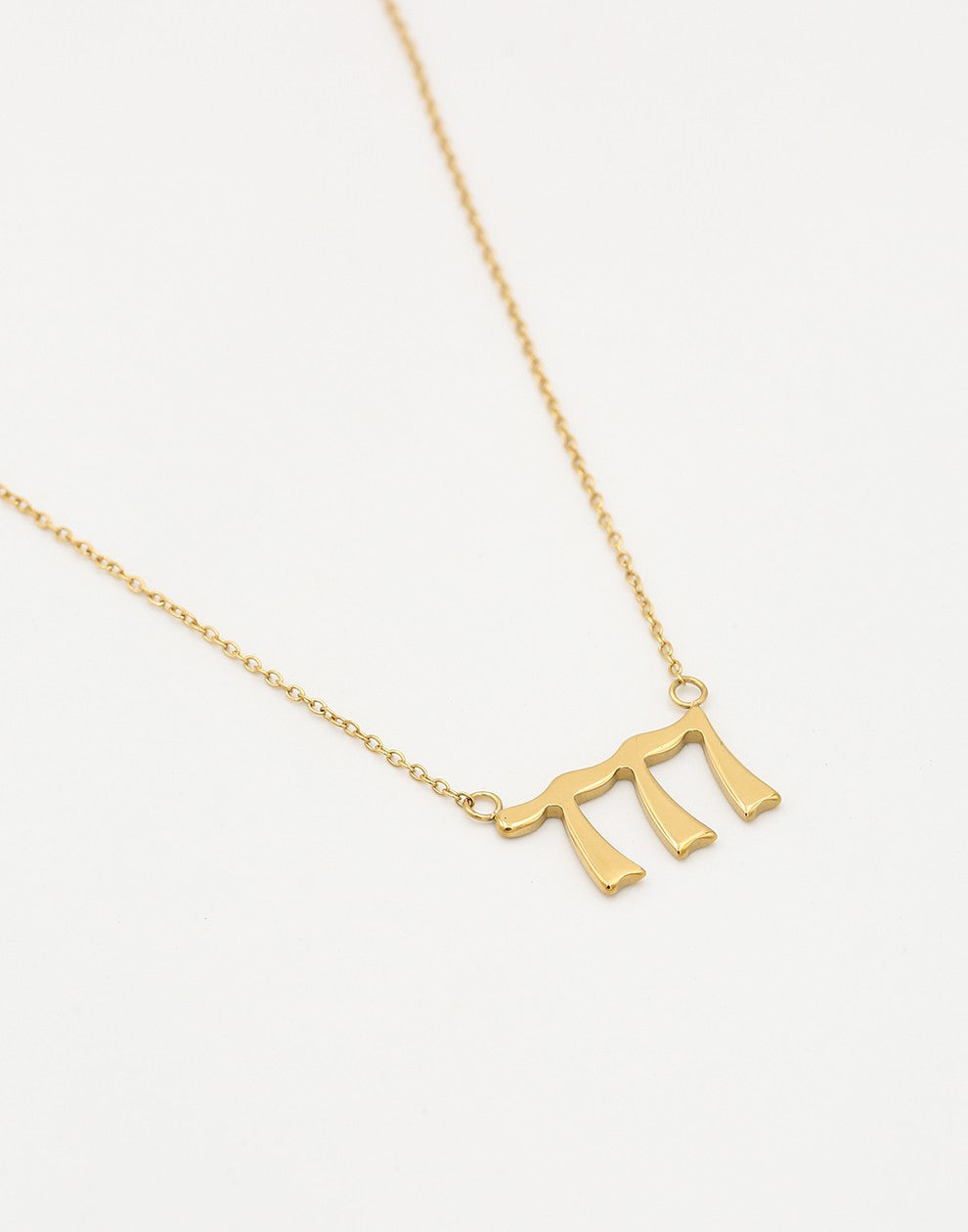 Ketting 777 goudkleurig