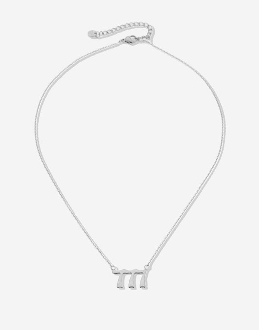 Ketting 777 zilverkleurig