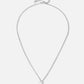 Initial ketting vintage Z zilverkleurig