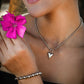 statement armband bollen zilverkleurig