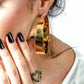 chunky hoops xl goudkleurig