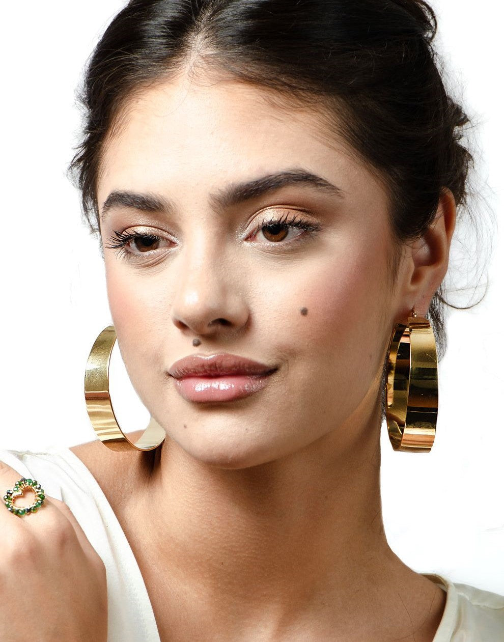 chunky hoops xl goudkleurig