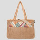 Shopper tas teddy bloemetjes