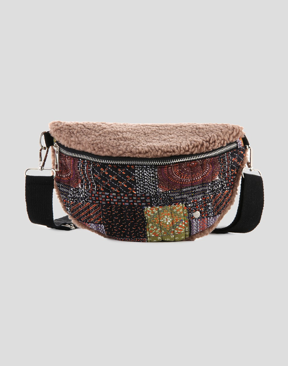 Crossbody tas teddy mix print