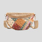 Crossbody tas teddy bloemetjes