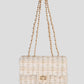 Luxe crossbody tas beige