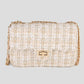 Luxe crossbody tas beige