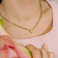 Schakelketting v goudkleurig grof