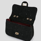 Luxe crossbody tas zwart