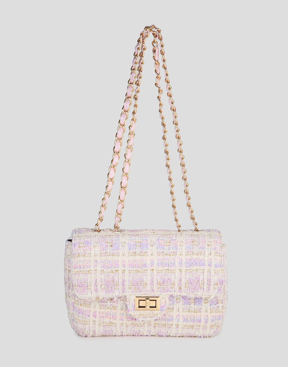 Luxe crossbody tas lila