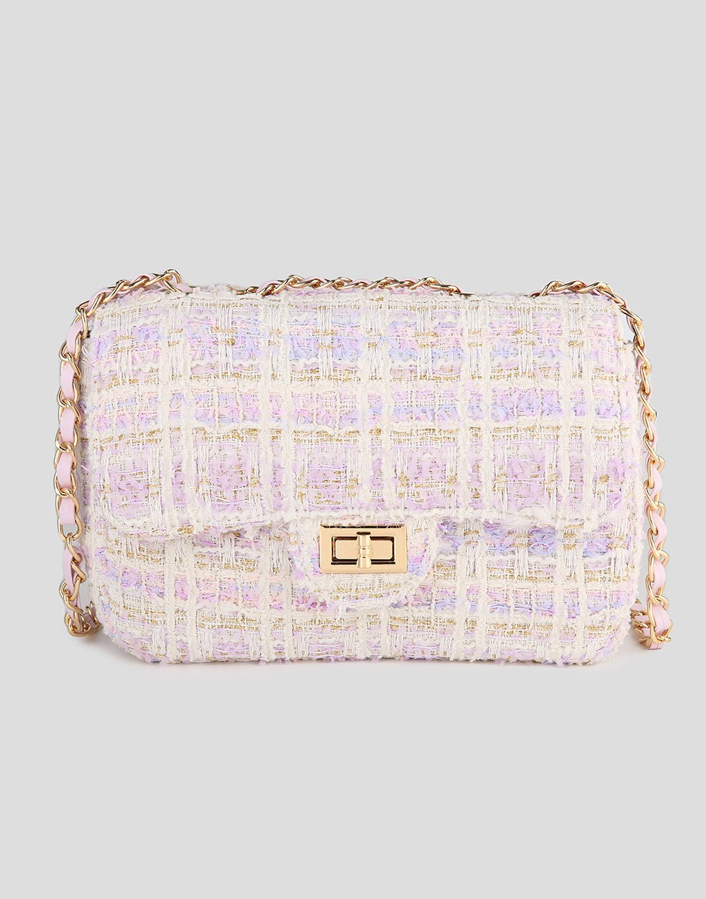 Luxe crossbody tas lila