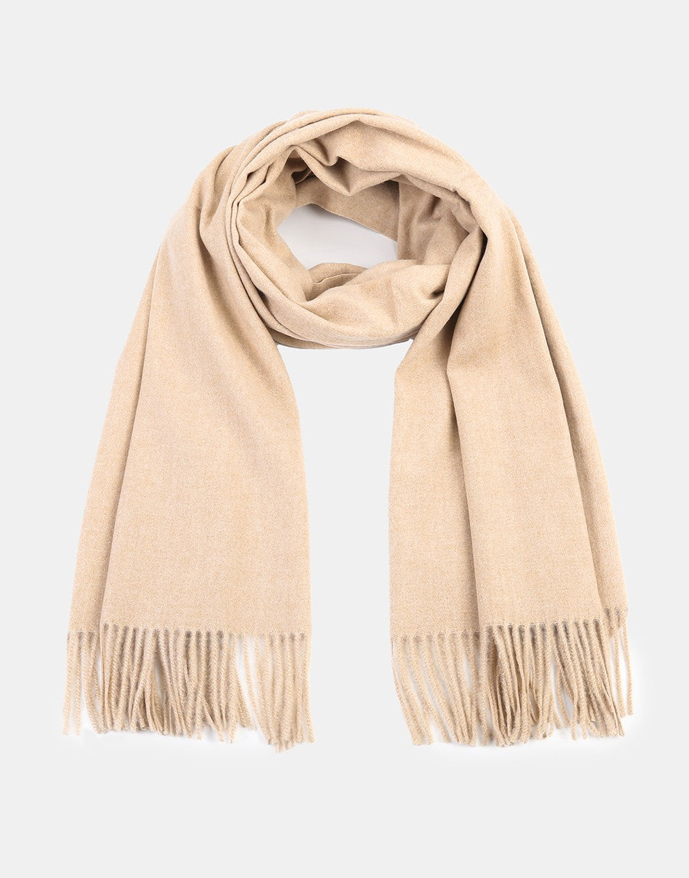 effen wintersjaal beige