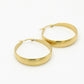vintage hoops mat goudkleurig