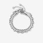armbanden set zilverkleurig