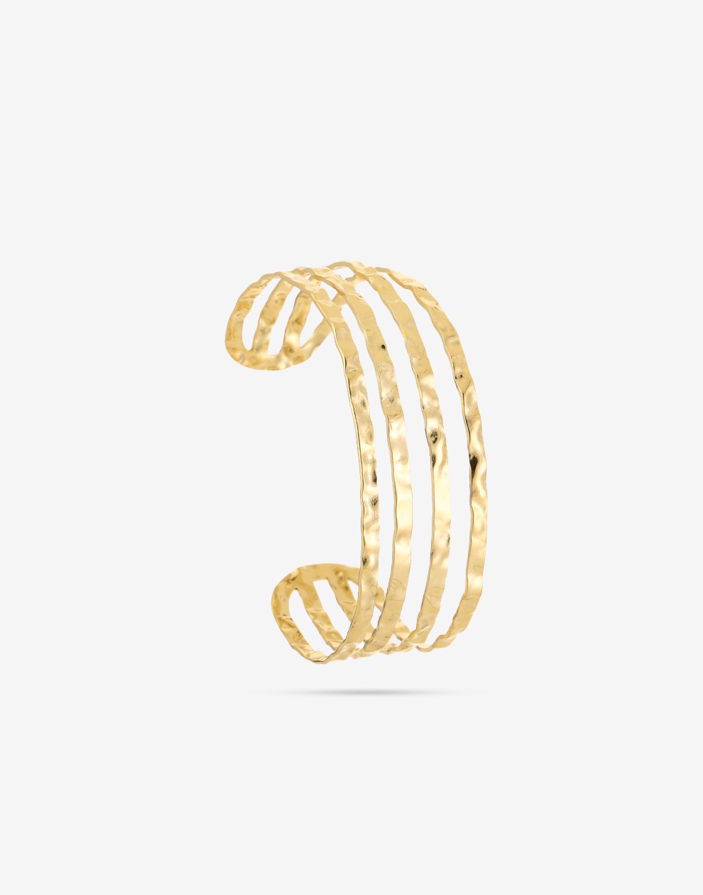armband vintage bangle goudkleurig