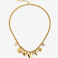 Bedelketting love goudkleurig
