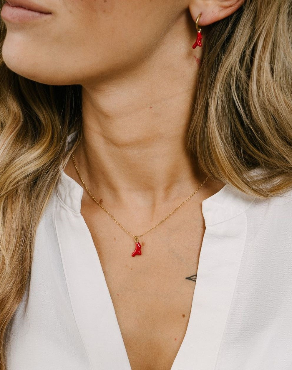 ketting rode koraal