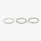 basic silver-colored ring set