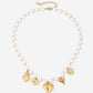 parelketting bedels love goudkleurig