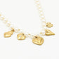 parelketting bedels love goudkleurig