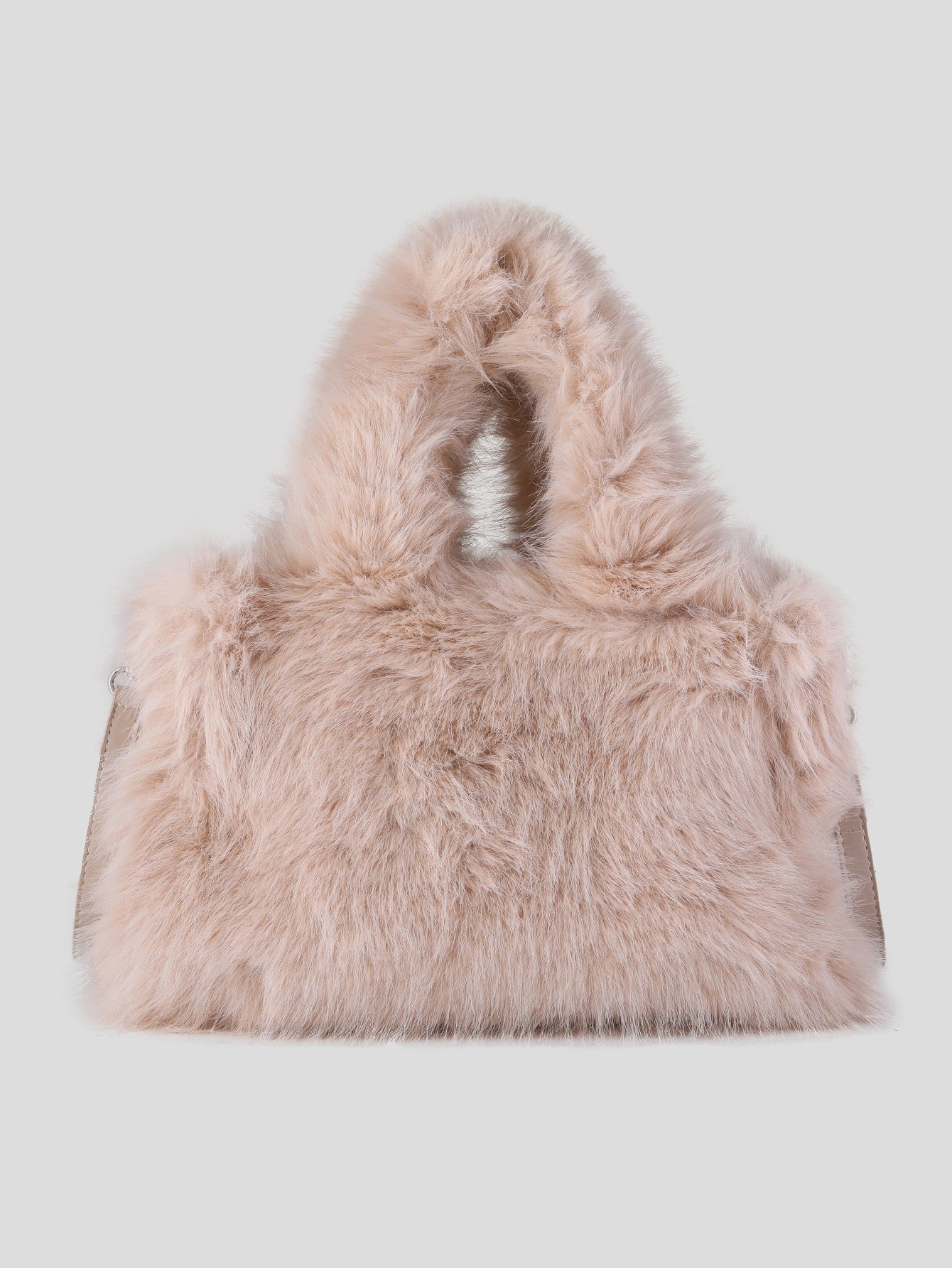 schouder bonttasje beige