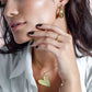 ketting schuin speels hart goudkleurig