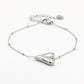 armband vintage hart zilverkleurig