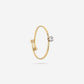 ring met steentje crystal