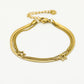 armband sterren goudkleurig