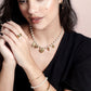 parelketting bedels love goudkleurig