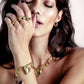 ringen set chunky gold