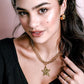 Ketting grote ster goudkleurig