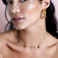 tennis ketting met symbolen hangers