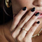 ring met steentje crystal