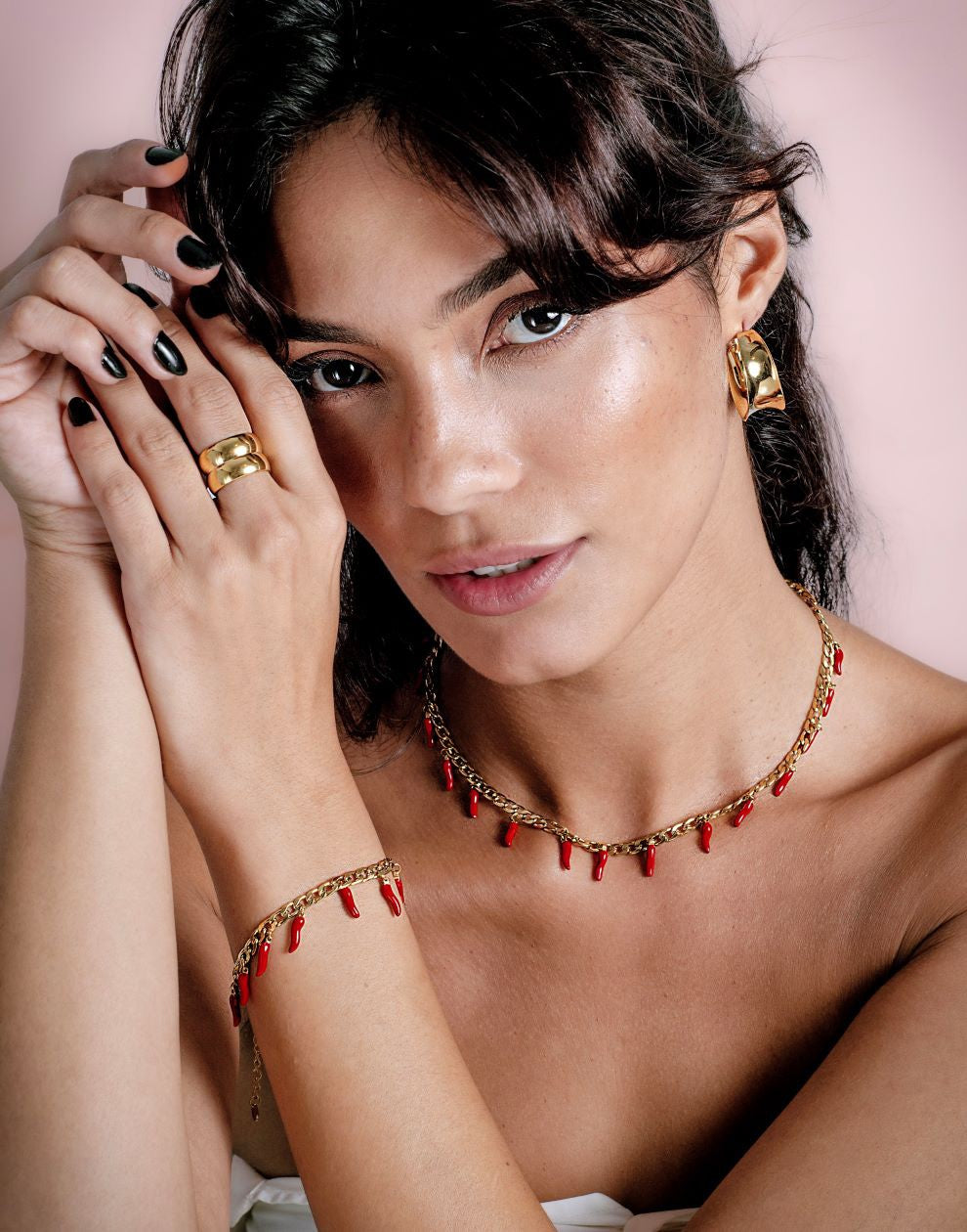 schakelketting rode pepers
