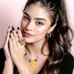 ring vintage bloem groot