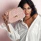 Luxe crossbody tas roze