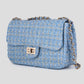 luxe crossbody tas licht blauw