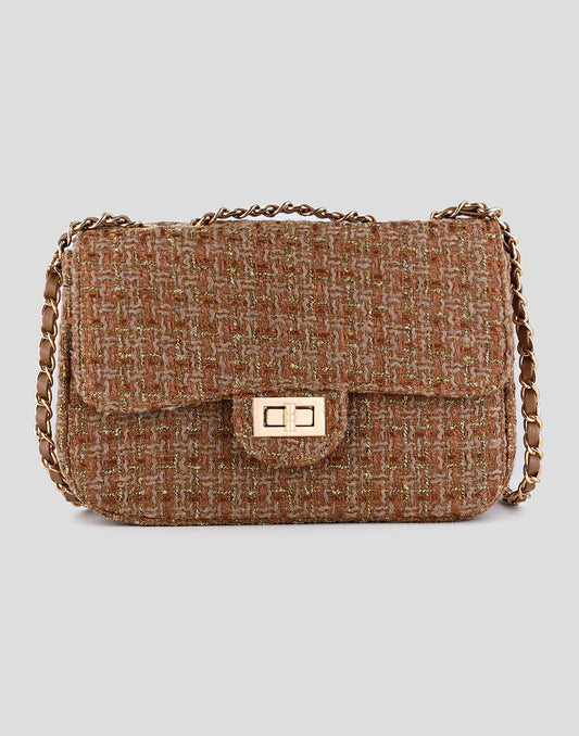 luxe crossbody tas khaki
