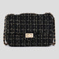 luxe crossbody tas zwart goudkleurig