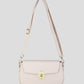 schoudertas beige met gesp