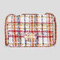 Tweed schoudertas oranje