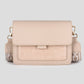 Shoulder bag beige crocodile with luxurious strap