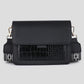 Schoudertas zwart croco met luxe band