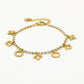 Tennis armband lucky charms