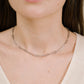Ketting zilverkleurig paperclip
