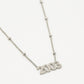 Ketting jaartal 2003 zilverkleurig