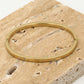 Slaven armband bangle goudkleurig