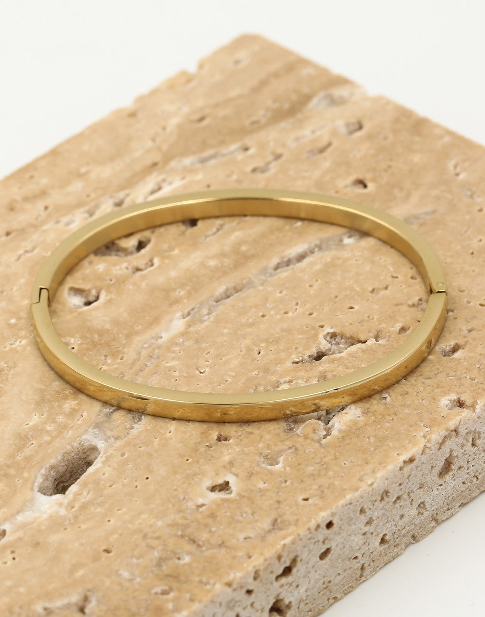 Slaven armband bangle goudkleurig